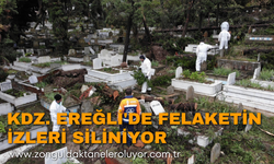 Kdz. Ereğli'de felaketin izleri siliniyor