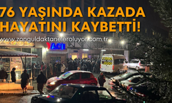 Aracın çarptığı yaşlı adam hayatını kaybetti