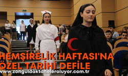 BEUN’de Hemşirelik Haftası’na özel tarihi defile