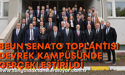 BEUN senato toplantısı Devrek Kampüsünde gerçekleştirildi