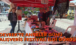 Devrek’te Anneler Günü alışveriş festivali ilgi gördü