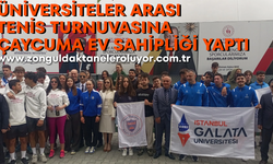 Üniversiteler arası tenis turnuvasına Çaycuma ev sahipliği yaptı