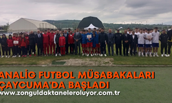 ANALİG futbol müsabakaları Çaycuma’da başladı