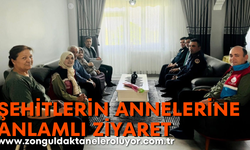 Kaymakam Kaya’dan şehitlerin annelerine anlamlı ziyaret