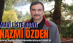 Mavi liste adayı Nazmi Özden