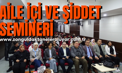 Devrek’te aile içi ve şiddet semineri