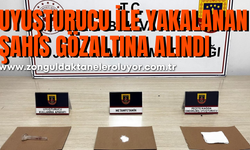 Karabük’te uyuşturucu ile yakalanan şahıs gözaltına alındı