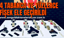 Karabük’te silah operasyonu: 4 tabanca ve yüzlerce fişek ele geçirildi