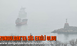 Zonguldak'ta sis etkili oldu