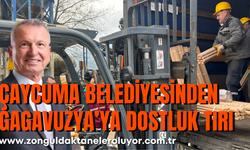 Çaycuma Belediyesinden Gagavuzya’ya Dostluk Tırı