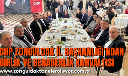 CHP Zonguldak İl Başkanlığı'ndan Çaycuma'da Birlik ve Beraberlik Kahvaltısı