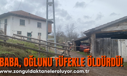 Baba, Oğlunu Tüfekle Vurdu