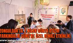 Zonguldak'ta 2 Nisan Dünya Otizm Farkındalık Günü'ne Özel Renkli Etkinlik!