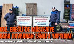 Kdz. Ereğli’de Müşteriye Kaba Davranan Esnafa Yaptırım