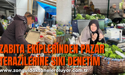 ZABITA EKİPLERİNDEN PAZAR TERAZİLERİNE SIKI DENETİM