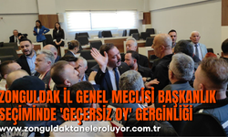 Zonguldak İl Genel Meclisi başkanlık seçiminde 'geçersiz oy' gerginliği