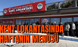 Kent lokantasında haftanın menüsü