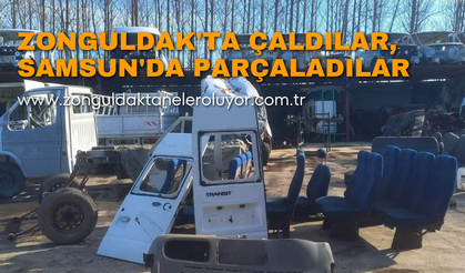 Zonguldak'ta çaldılar, Samsun'da parçaladılar