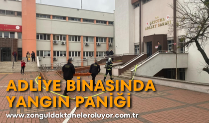 Adliye'de gerçeğini aratmayan tatbikat
