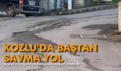 Kozlu’da baştan savma yol