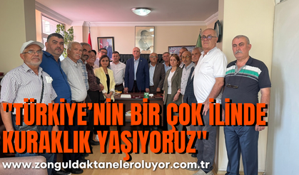 TZOB Genel Başkanı Şemsi Bayraktar: "Türkiye’nin bir çok ilinde kuraklık yaşıyoruz"