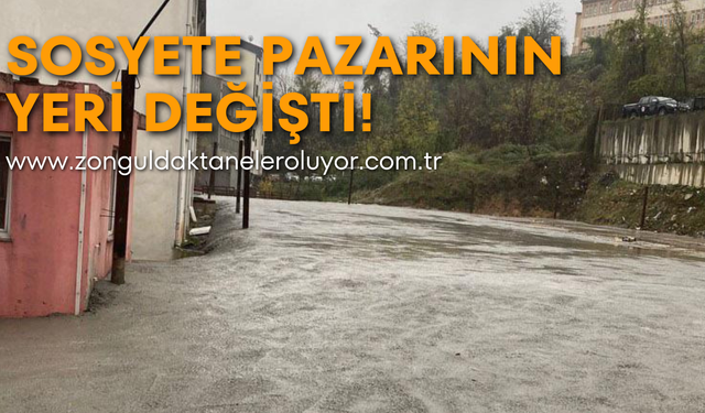 Sosyete pazarının yeri değişti!