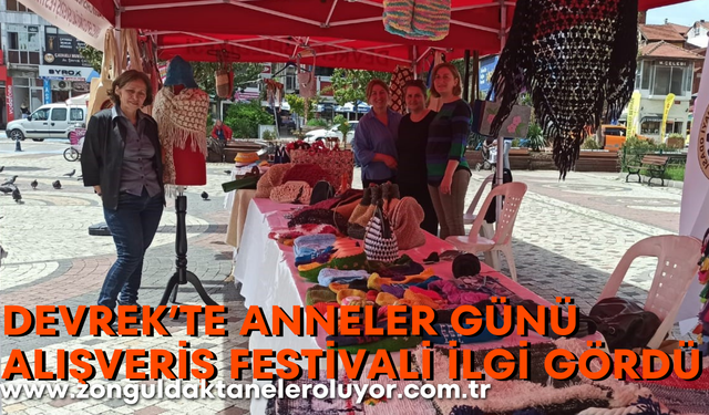 Devrek’te Anneler Günü alışveriş festivali ilgi gördü