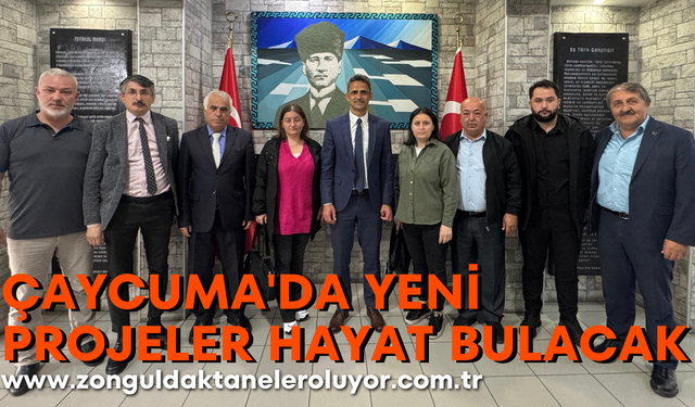 Çaycuma’da yeni projeler hayat bulacak