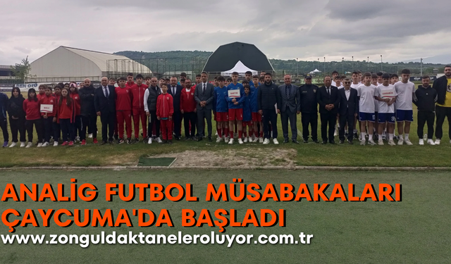 ANALİG futbol müsabakaları Çaycuma’da başladı