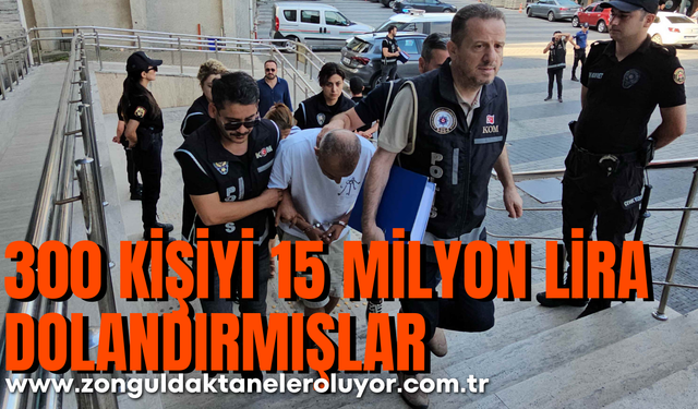 Zonguldak’ta "lüks tatil" vurgunu; 300 kişi 15 milyon lira dolandırmışlar