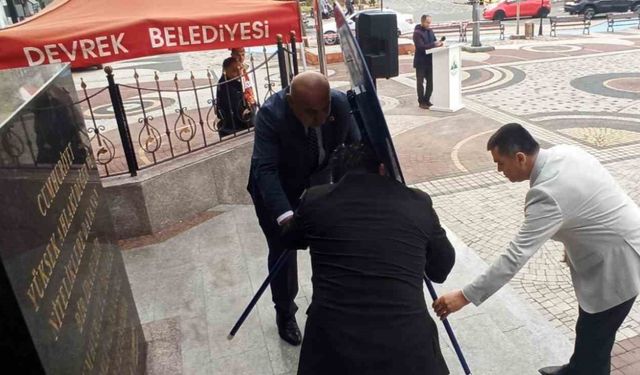 Devrek’te "Muhtarlar Günü"  düzenlenen törenle kutlandı