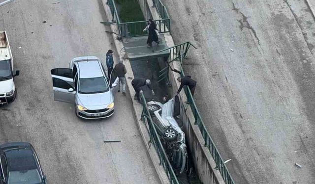 Alkollü ve ehliyetsiz sürücü ortalığı birbirine kattı