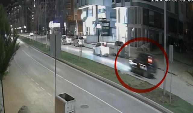 Ölümlü motosiklet kazasının güvenlik kamerası görüntüsü ortaya çıktı