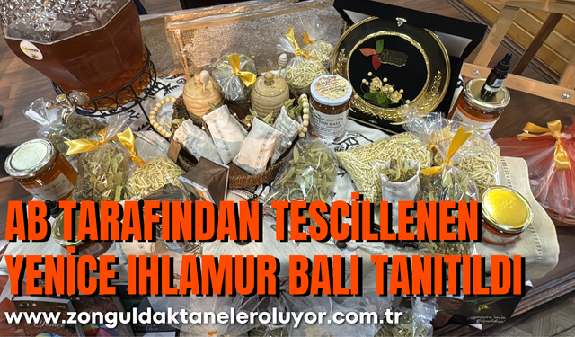 AB tarafından tescillenen Yenice ıhlamur balı tanıtıldı