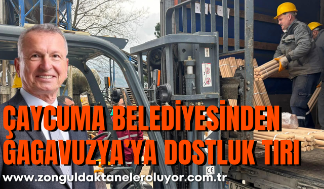 Çaycuma Belediyesinden Gagavuzya’ya Dostluk Tırı