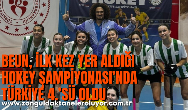 BEUN, İlk Kez Yer Aldığı Hokey Şampiyonası’nda Türkiye 4.’sü Oldu
