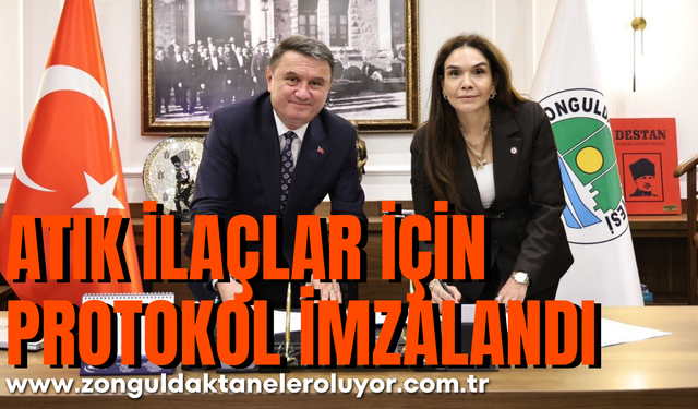 Zonguldak'ta atık ilaçlar için protokol imzalandı