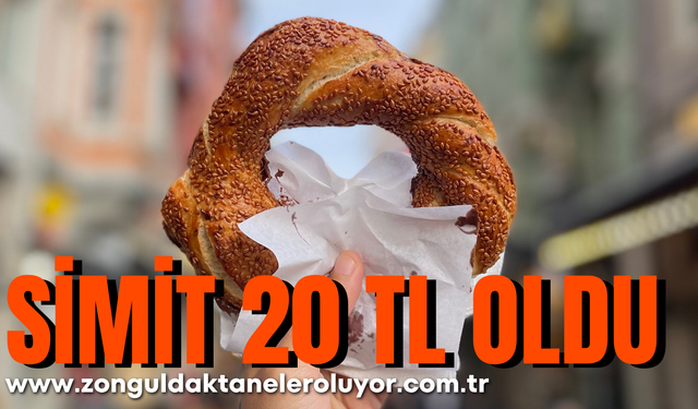 Simit 20 TL oldu
