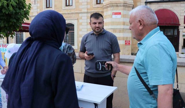 Bayburt'ta vatandaşlara hareket yaşı testi yapıldı