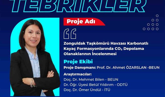 BEUN akademisyeninin TÜBİTAK 3501 Kariyer Projesine destek