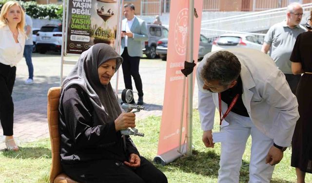 Samsun'da 'Hareket Yaşını Öğren, Sağlıklı Yaşa' kampanyası başladı