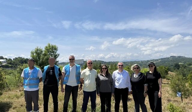 Sinop'ta ceza infaz personellerinden geleceğe yeşil miras