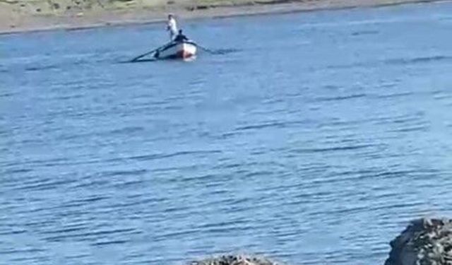 Yasağı dinlemeyip Kızılırmak'ta ağ serdiler