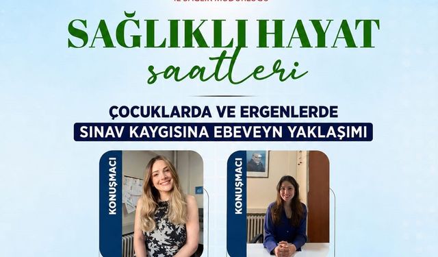 Zonguldak'ta ebeveynlere yönelik sınav kaygısı semineri
