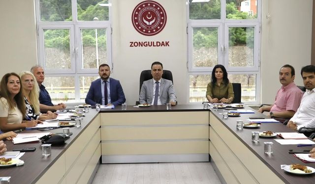 Zonguldak'ta huzurevleri için değerlendirme toplantısı yapıldı