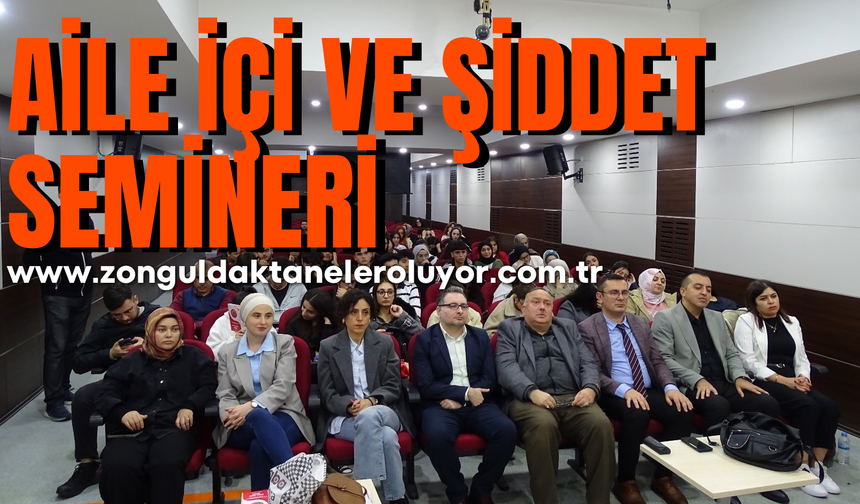 Devrek’te aile içi ve şiddet semineri