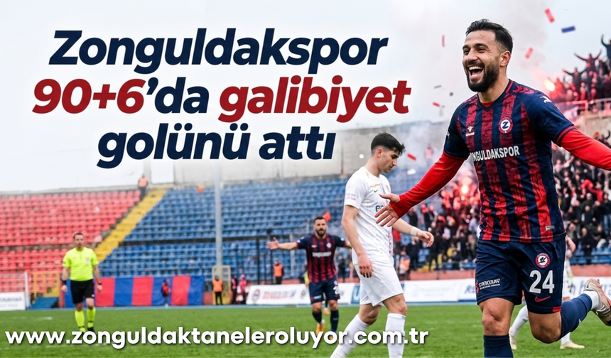 Zonguldakspor’dan Son Dakika Zaferi: 10 Kişiyle 3 Puan!