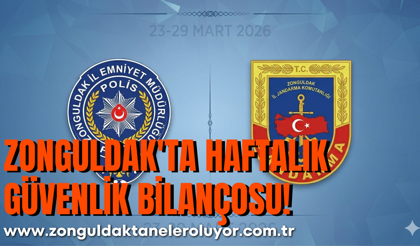 Zonguldak'ta Dev Güvenlik Bilançosu: Çok Sayıda Gözaltı ve Ele Geçirilen Malzeme Var!