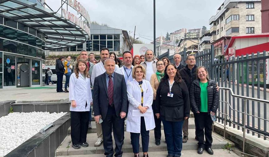 Zonguldak'ta tabiplerden sağlıkta şiddete tepki