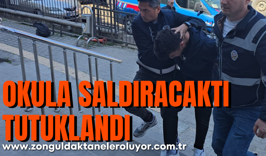 Ereğli'de okullarda eylem iddiası soruşturmasında şahıs tutuklandı